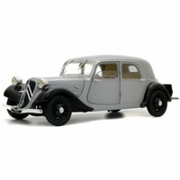CitroëN Traction 11B 1937 Silber Schwarz Solido 1:18 Diecast Modell