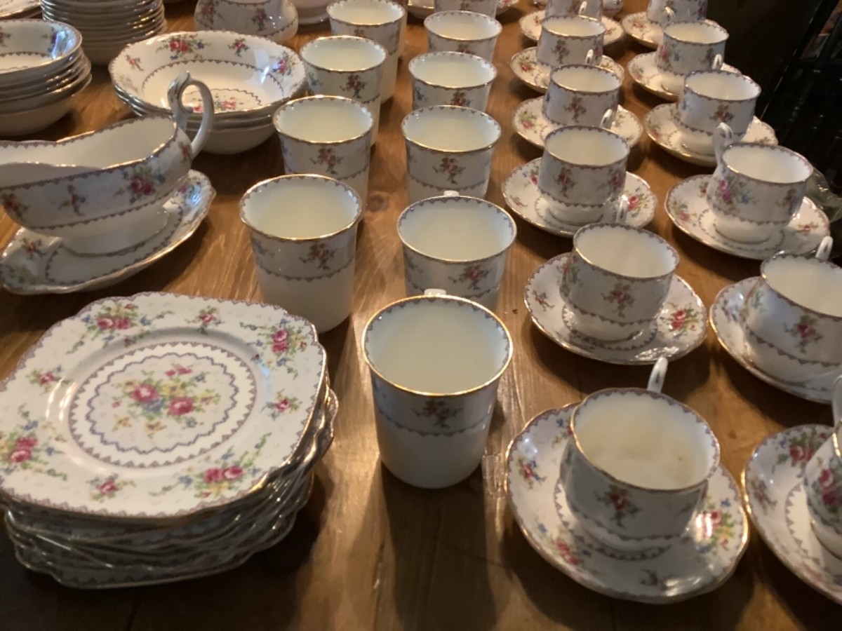 Royal Albert PETIT POINT SET OF 140 Items are sold individually