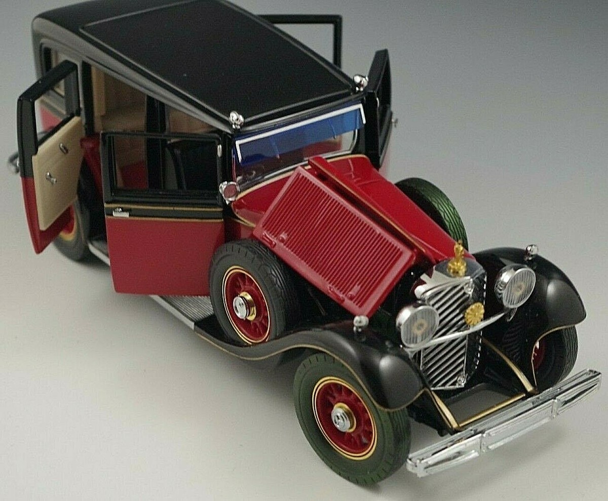 1935 mercedes benz typ770模型 Retro Franklin Mint Mercedes-Benz 770K 1935 1/24 Scale