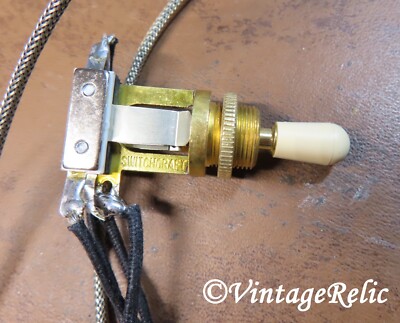 Switch 2017 Interruttore A 3 Vie Corto Dorato Per Chitarra Gibson