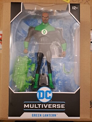 Mcfarlane DC Multiverse Justice League animierte grüne Laterne Actionfigur