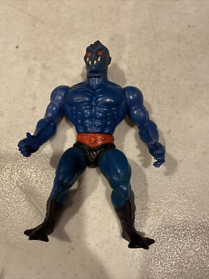 Masters of the Universe blue monster action figure motu mattel, 1981 Taiwan