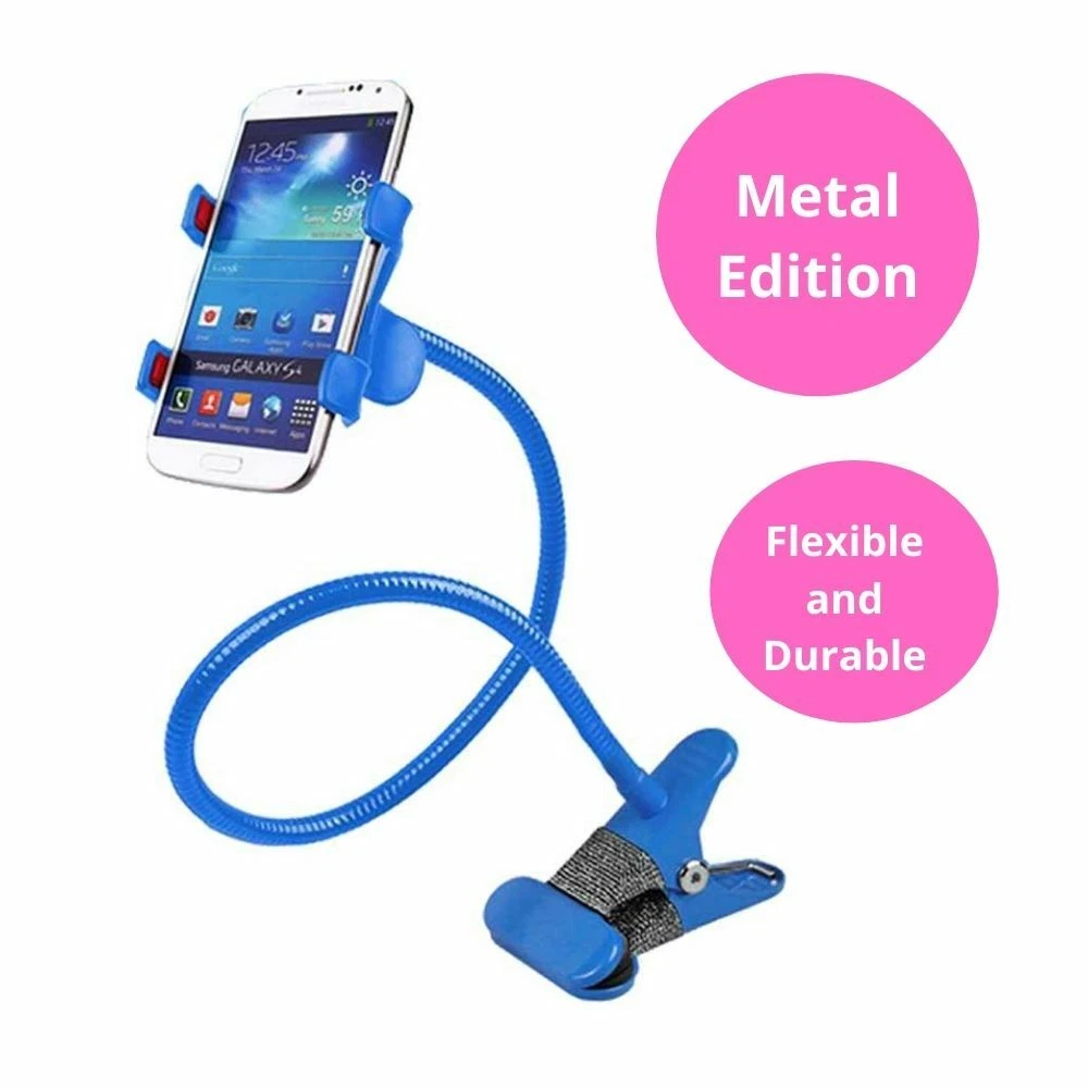 360 Clip Mobile Phone Holder Stand Portable Flexible Lazy Bed Desktop  Bracket Smartphones Desk Bed Mount Stand Base Support 75cm - AliExpress