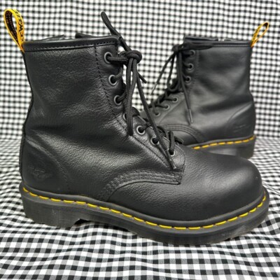 Dr Martens Industrial Steel Safety Toe 1460 Black Work Boots