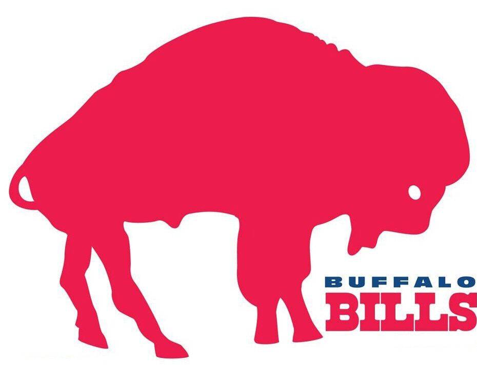 Buffalo Bills Original Logo Embroidered Crewneck Sweatshirt S-5XL, LT-4XLT New