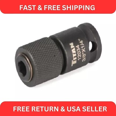 Milwaukee 48-03-4405 Shockwave 3/8-Inch Square By 1/4-Inch Hex Adapter - View #4