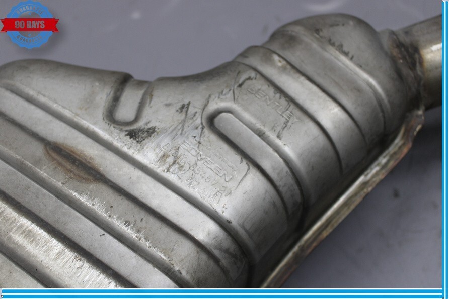 03-12 Bentley Continental Right Side Lower Exhaust Muffler Mufflers Oem