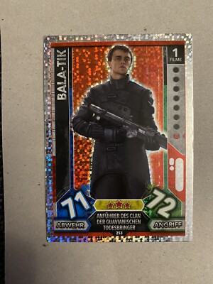 Star Wars Karte Force Attax Universe Movie Serie 5 Nr 253 BALA-TIK Holo Karte