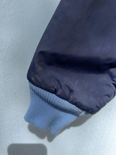 youth sz 10 - SLALOM WINTER SKI JACKET - Vintage - light & dark blue coat - 第 8/9 張圖片