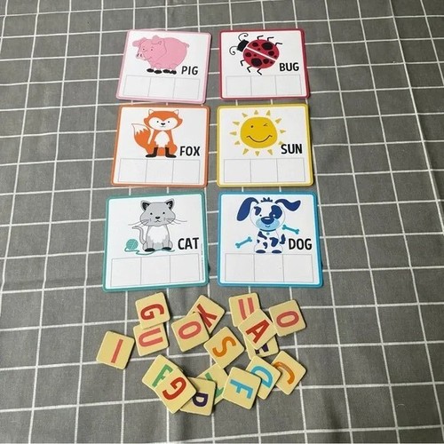 Kids Developmental Toys Sensory Motor Skills Alphabet Words - Picture 7 of 9