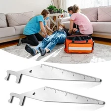 Multipurpose Lever Tool Stainless Steel Locksmith Tool Portable Pry Bar Hand