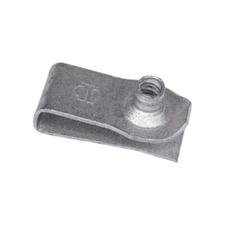 Auveco GM Extruded U-Type Nut, Zinc Finish, M4.2-1.41 Screw Size, 25-Pack