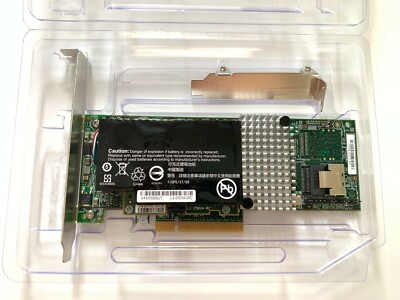 LSI 3Ware SAS 9750-4I 4-Port 6G/s PCI Express SAS RAID Controller +Battery