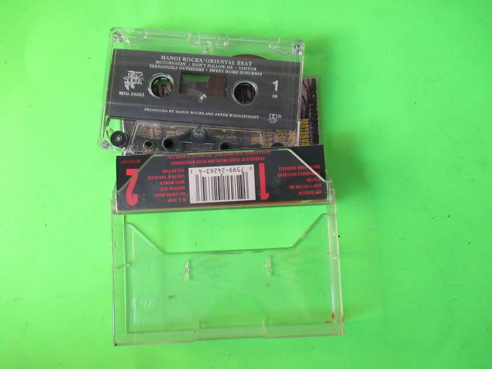 HANOI ROCKS ORIENTAL BEAT CASSETTE TAPE  - Image 2 of 2