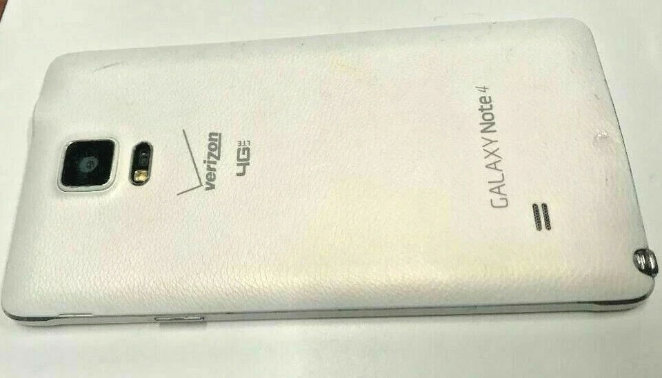 Samsung Galaxy Note 4 SM-N910V - 32GB - White Frost (unlocked) -Used with SBI - Image 2 of 3