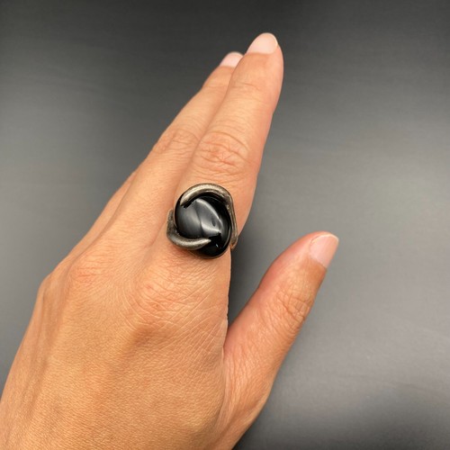 格安新品 Silver Mexico ヴィンテージ! HOB リング Domed リング