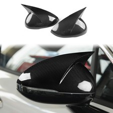 Fit For Kia K5 2021-2023 Dry Carbon Fiber Rear View Side Door Mirror Frame Cover