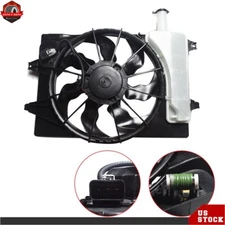 Radiator AC Condenser Cooling Fan Assembly For 2017-2018 Elantra 2.0L 25380F2000