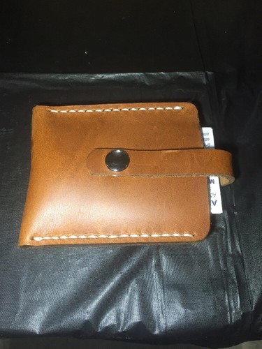 Hand Made leather business card holder - Picture 9 of 10