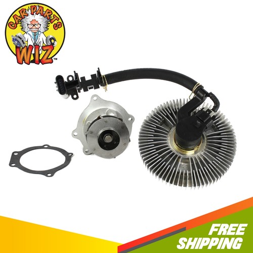Fan clutch assembly Water Pump Kit Fits 0209 Envoy Isuszu DOHC 4.2L