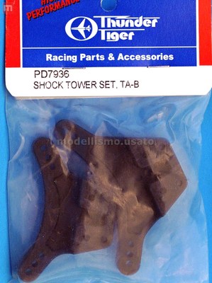 Thunder Tiger PD7936 Tower Shocks TA-B Shock Tower Model Set