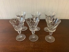 9 verres à vin rouge GM modèle Camargue cristal Saint Louis (prix à la pièce)