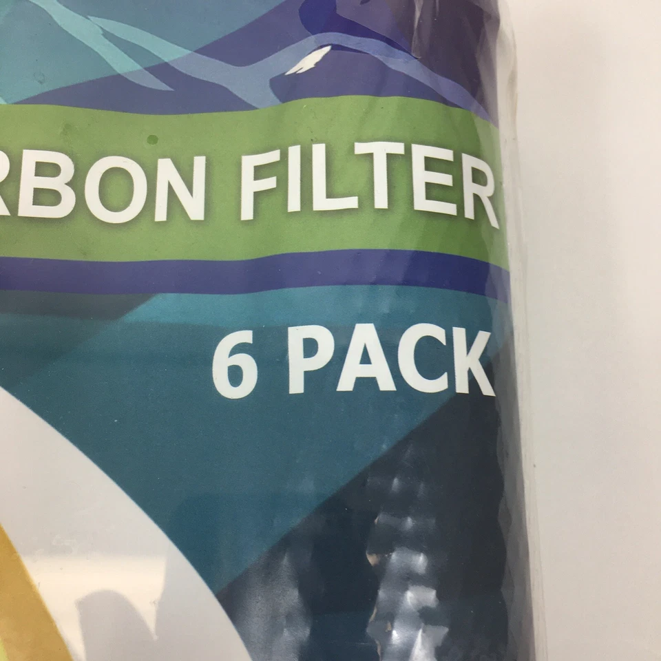 Ronaqua Block Activated Carbon 5 Micron Water Filters Package Of 6 New Sealed - Image 2 of 4