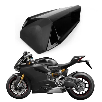 Capot de siège arrière pour Ducati 899 1199 Panigal 2012-2015 BLACK A1 - Photo 1/3