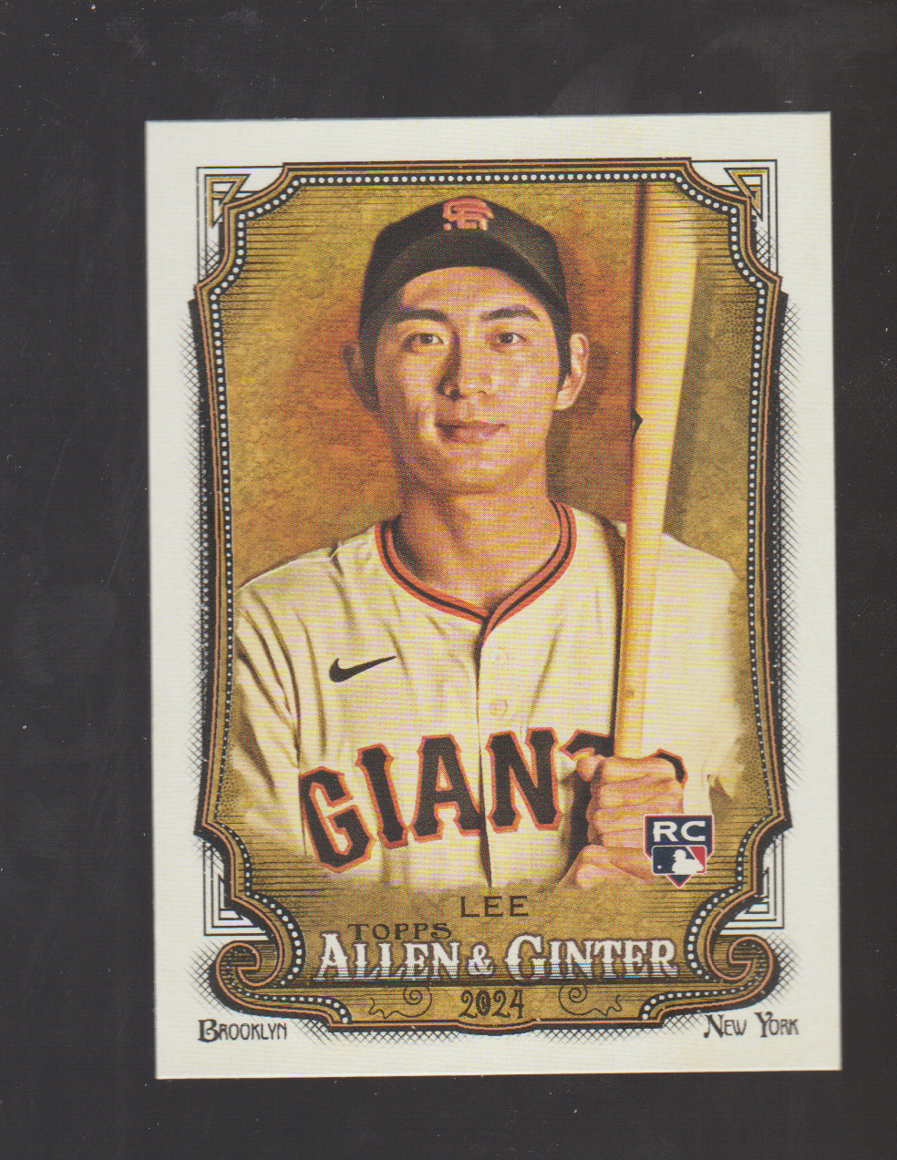 2024 Topps Allen & Ginter #269 Jung Hoo Lee RC, San Francisco Giants