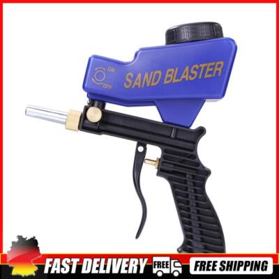 Mini Handheld Portable Sandblasting Spray Gun Gravity Pneumatic Sandblaster Gun