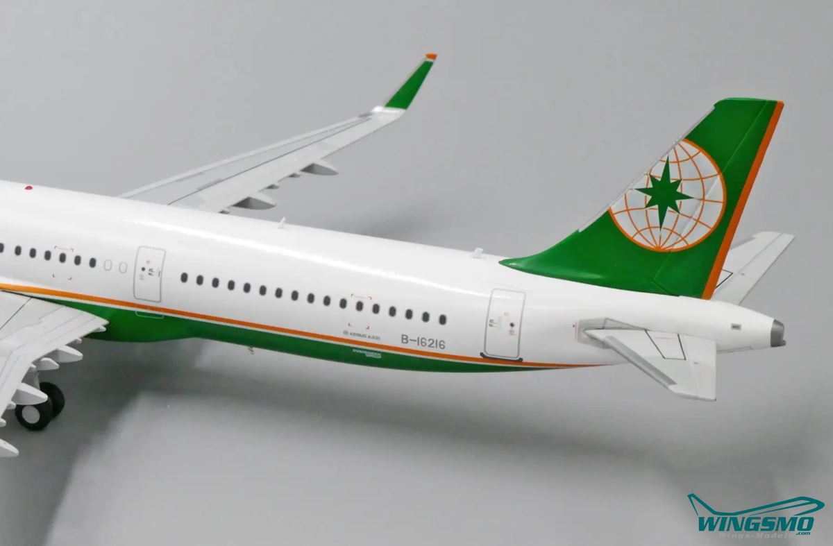 JC Wings EVA Air Airbus A321-200 B-16216 LH2095 | eBay