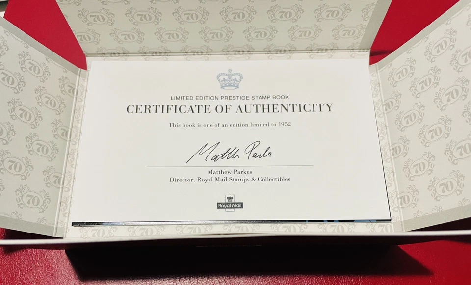 2022 HM the Queen's Platinum Jubilee Prestige Stamp Book LIMITED EDITION - Image 3 of 4