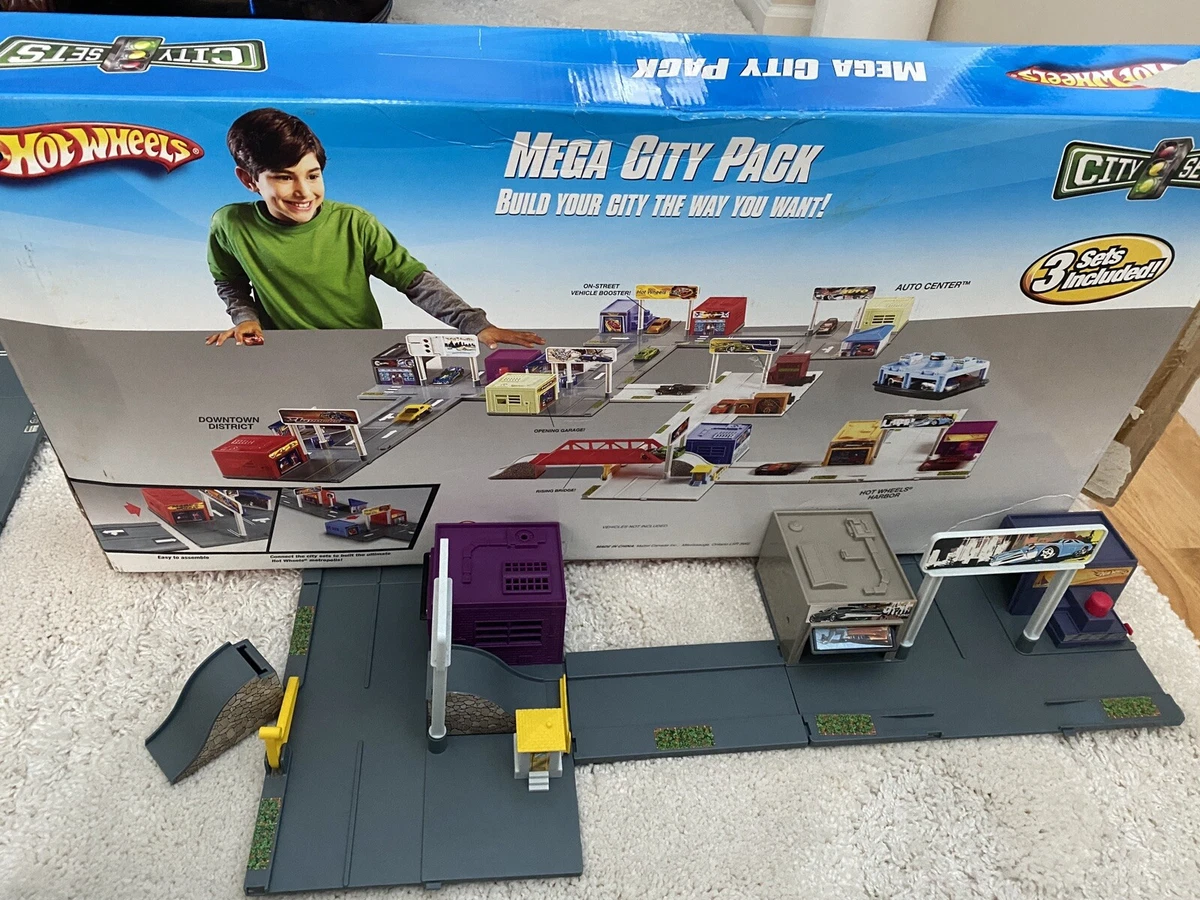 HOT WHEELS CITY SETS MEGA PACK 3 In 1 set