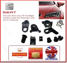 Genuine Seat Leon MK3 headlight BRACKET FIX KIT PASSENGER SIDE