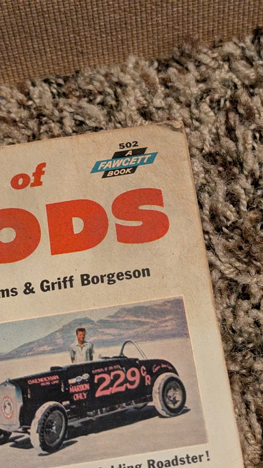 1961 FAWCETT HOW-TO BOOK OF HOT RODS BUILDING & RACING MAGAZINE by WAYNE THOMAS