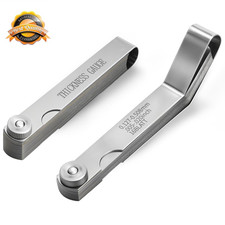 Feeler Gauge Set Stainless Steel Sae Metric Valve Spark Plug Tool 2pcs Feeler Gauge Set Stainless Steel Sae Metric Valve Spark Plug Tool 2pcs