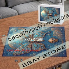 1000 piece jigsaw puzzle Night Butterfly Fantasy