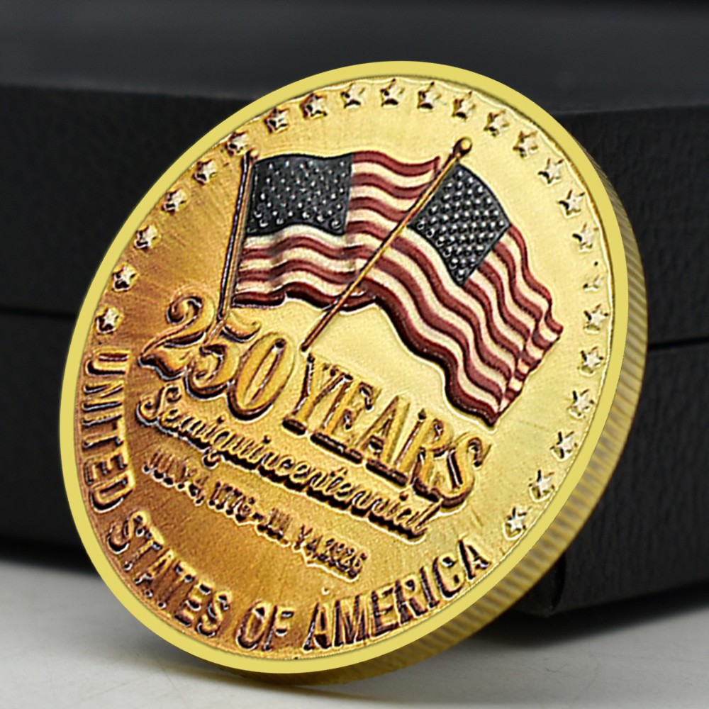 US 250 Years Semiquincentennial Coin 1776-2026 We The People Iwo