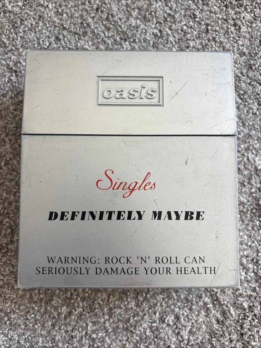 oasis definitely maybe cigarette box Oasis Box