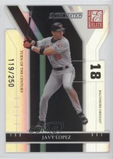 2004 Donruss Elite Extra Edition Turn of the Century 119/250 Javy Lopez #11 0a2