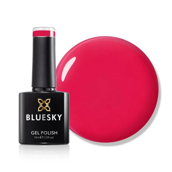 Gel Polish Coral BLUESKY nail varnish RED LOVE SS2418 10ml