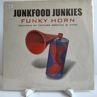 Junkfood Junkies   Funky Horn, 12'' Vinyl (VG/G), Club Culture, M12-181
