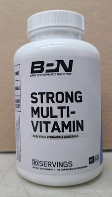 BPN Strong Multi-Vitamin, 120 Capsules EXP: 09/2026