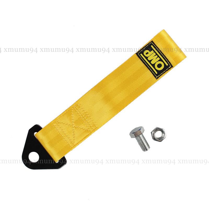 Racing Car Tow Towing Strap Belt Rope Rally Hook Universal Rear/Front ...