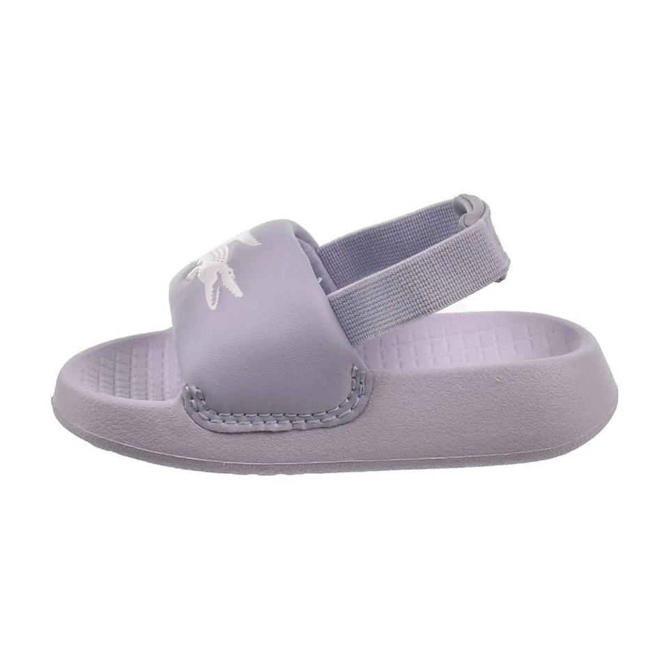 Sandalias para niños pequeños Lacoste Serve 1.0 azul claro/blanco 747CUI0002-2K7 Foto 4 de 4