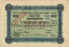 Gorkauer Societ&auml;ts Brauerei Okt 1921 Gorkau Gorka Sobotka Kroischwitz Waldenburg