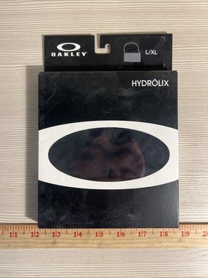 OAKLEY HYDROLIX NECK GAITER L/xl BLACKOUT MOISTURE-WICKING BREATHABLE FABRIC NEW