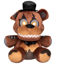 Jazwares Five Nights At Freddy's FNAF Nightmare Freddy 8" Plush Glow Dark Eyes
