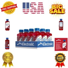 Electrolyte Beverage, Fruit Punch, 21 Fl Oz bottle Pack of 12