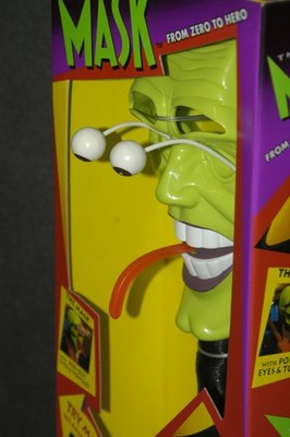 Toy Mask - Kenner 1995 'THE MASK' w/ Moving Pop Out Eyes & Tongue